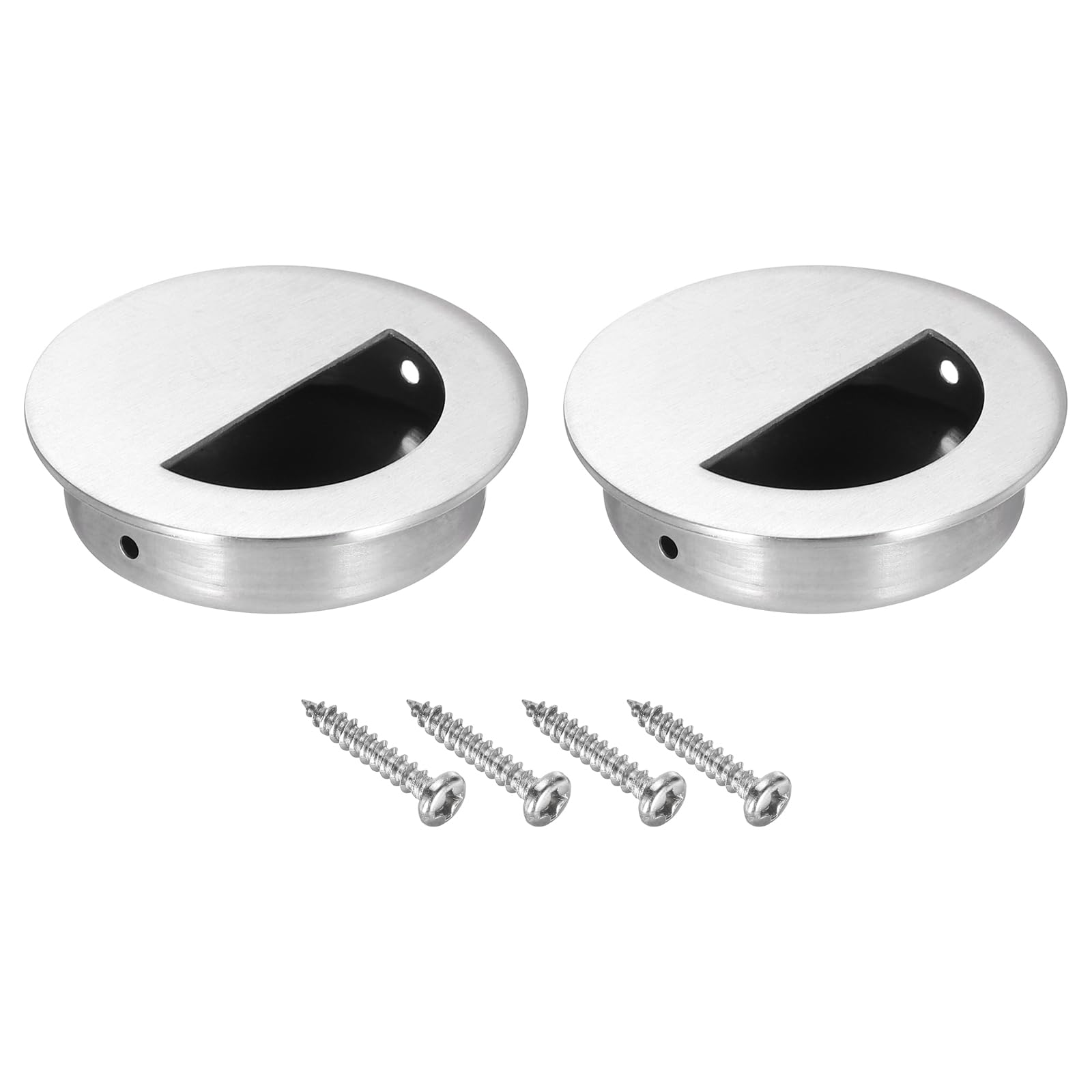 PATIKIL Recessed Door Handles 60mm/2.36" Dia