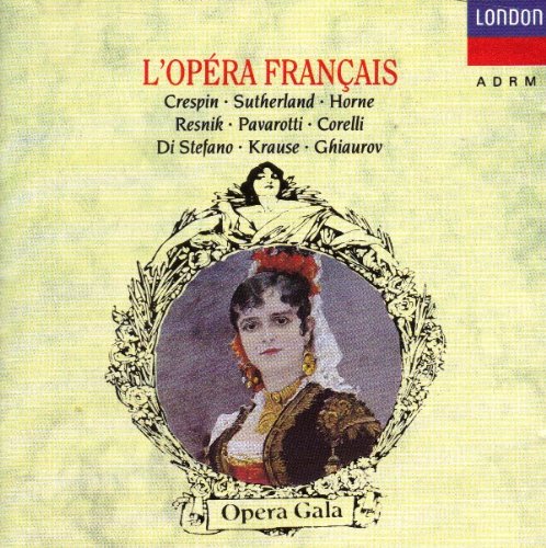 Opera Francais [Audio CD] Crespin; Sutherland; Pavarotti; Horne and Corelli