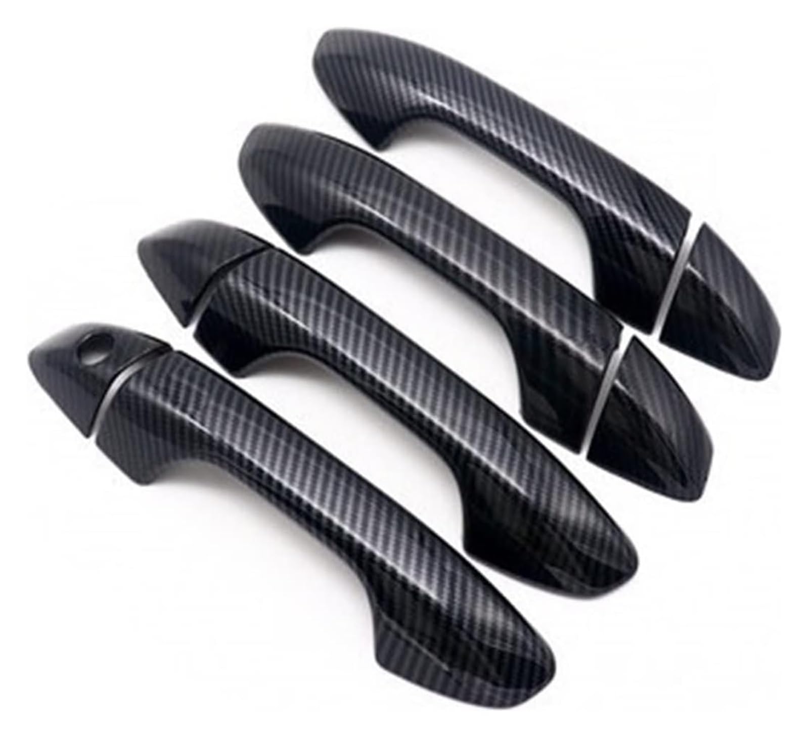 Qwqthgs 3 Car Exterior Door Handle Cap For Kia For Sportage R 2018 2019 Abs Door Handle Bowl Cover Anti-Scratch Protection Decoration(3)