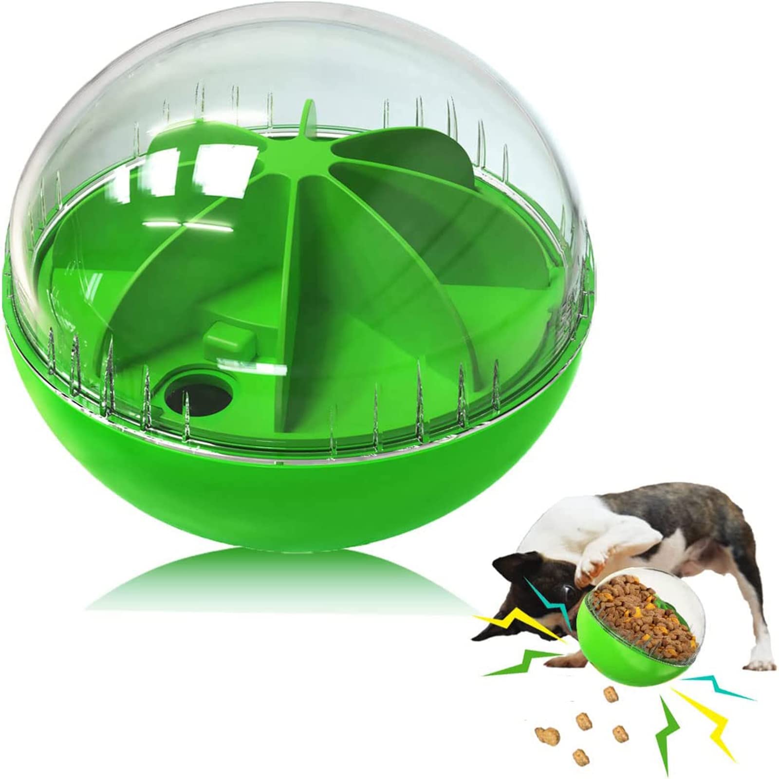 Jokepy Treat Dispensing Dog Toys - Interactive Puzzle & Slow Feeder Ball for Small, Medium & Large Dogs
