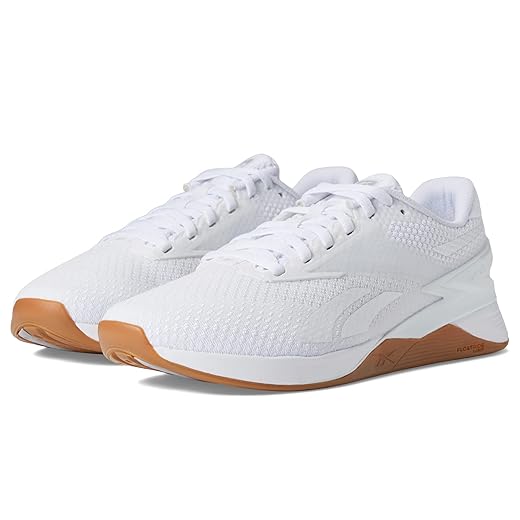 Reebok Women's Nano X3 Sneaker, Footwear White/Cold Grey Rubber Gum, 8