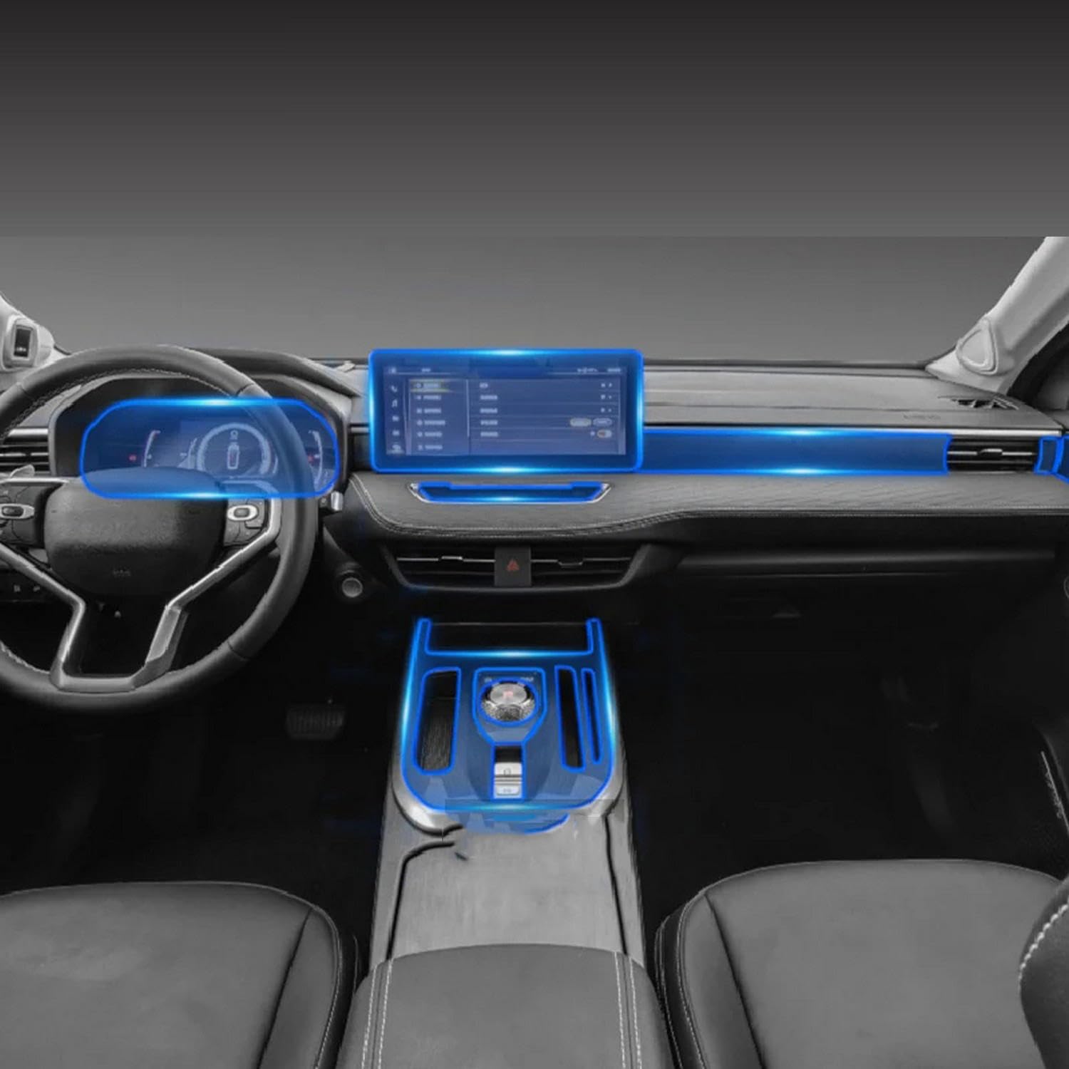 Film en TPU console Haval Jolion pour protéger votre intérieur