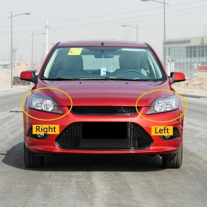 Couvercle phare cassé Ford Focus solution : Coque transparente de remplacement droite