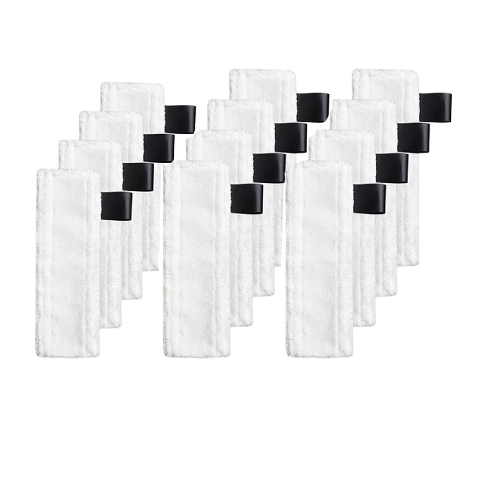 Lipski Paño De Limpieza, Paño De Trapeador A Vapor, Accesorios De Repuesto, Repuestos De Limpiador De Trapeador, Compatible con Karcher EasyFix SC1 SC2 SC3 SC4 SC5 (Color : 12pcs)