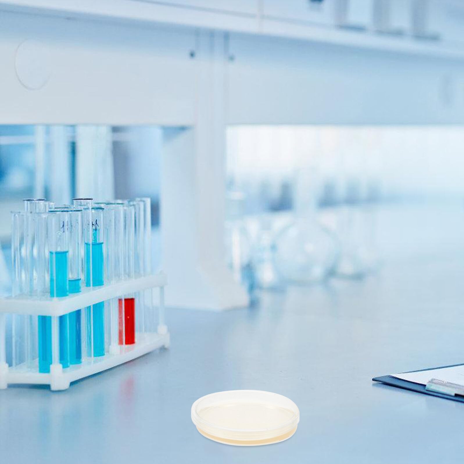 Agar Nutritivo Pre-vertido Embalaje Estéril de Plástico Ps 20 Placas de Petri Redondas para Cultivo Microbiano y Suministros para Experimentos de Laboratorio