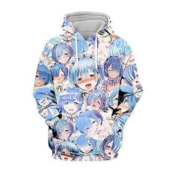 Amazon.co.jp: パーカー Re:ゼロから始める異世界生活 レム