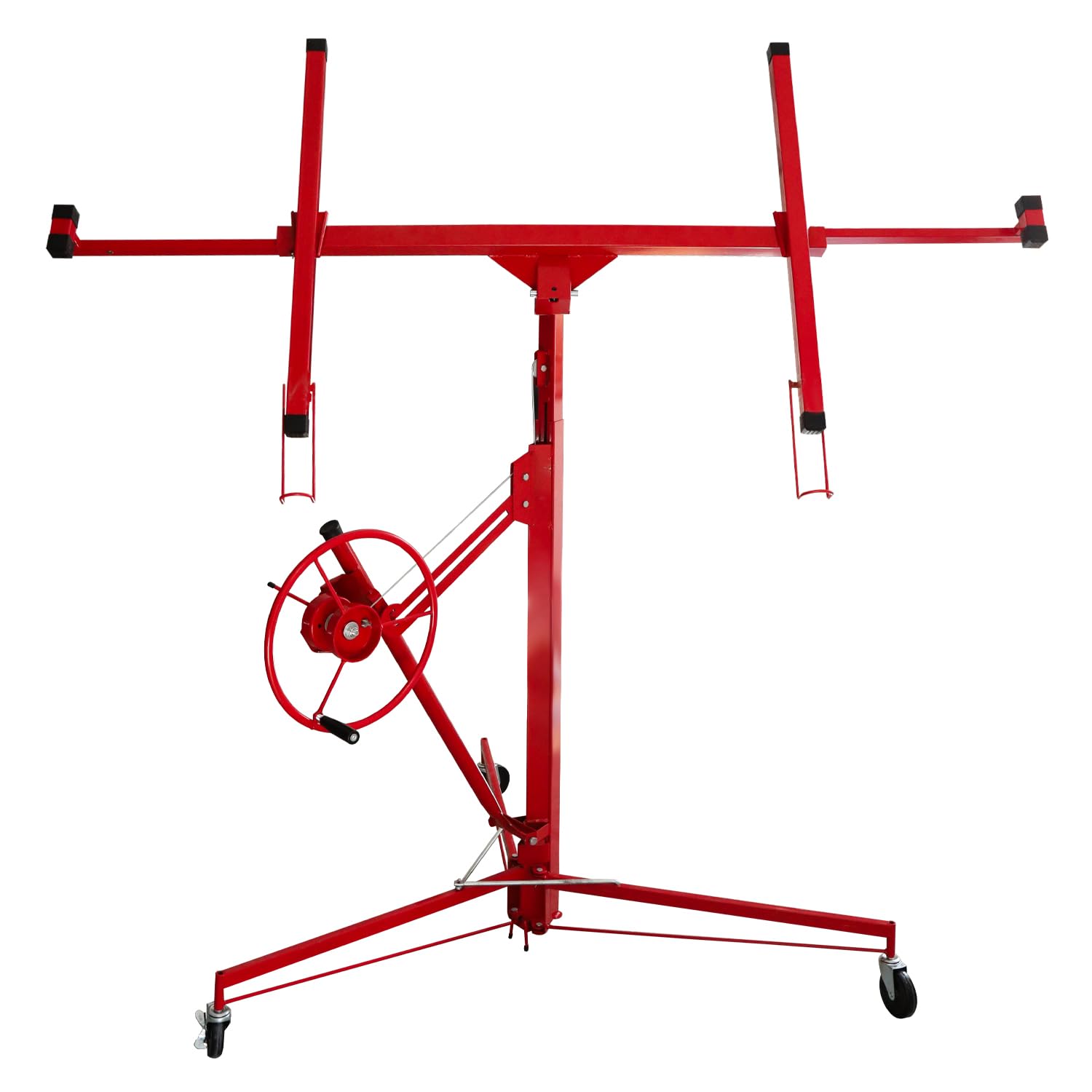 Podnośnik do płyt składany, nośność 68 kg, XXL 140 cm – 350 cm wysokość robocza, maks. szerokość ramienia obciążeniowego 290 cm, regulacja wysokości