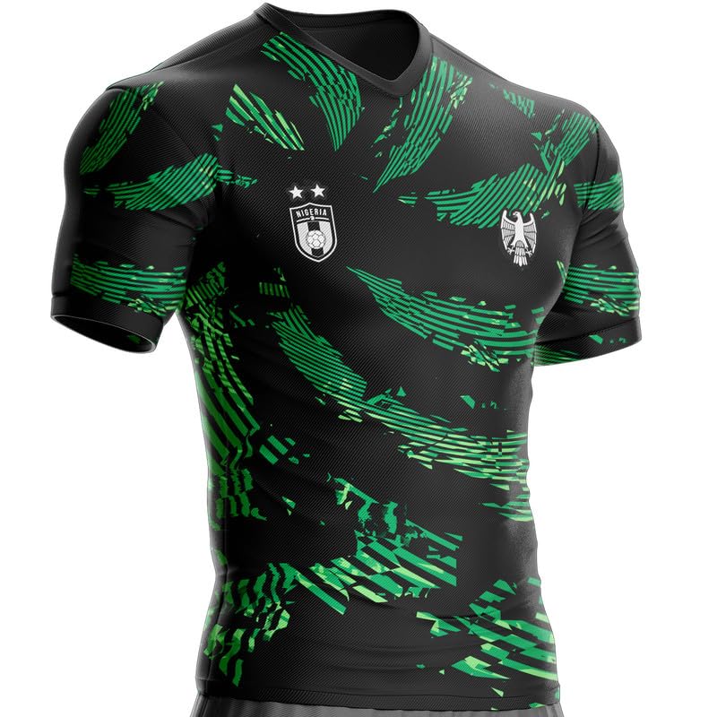 Maillot Nigeria NG-42 Football, Cadeau, Drapeau - M