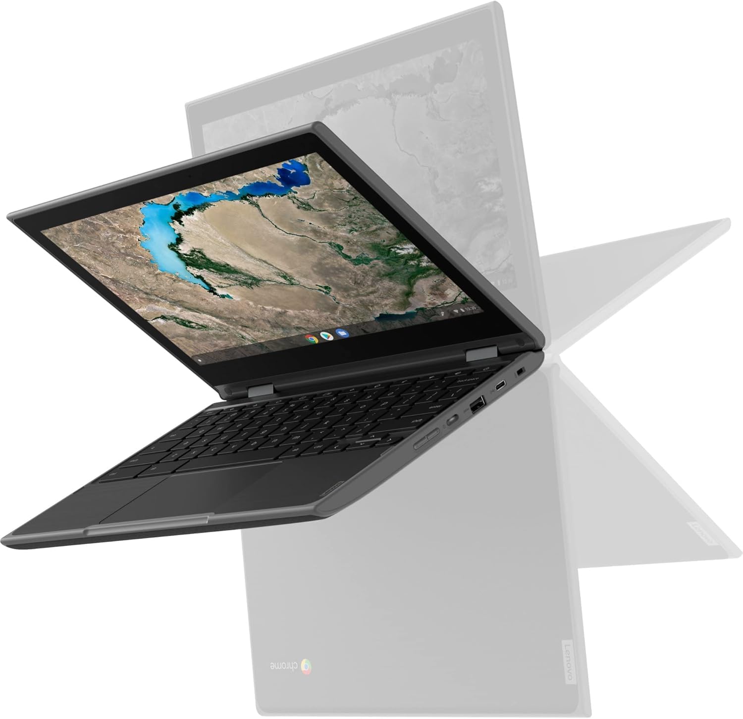 Lenovo 300e Chromebook 2 em 1 2022, 11,6 Polegadas com Tela