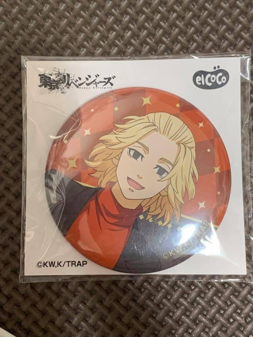 佐野万次郎 東京リベンジャーズ 缶バッジ アクリルスタンド ②