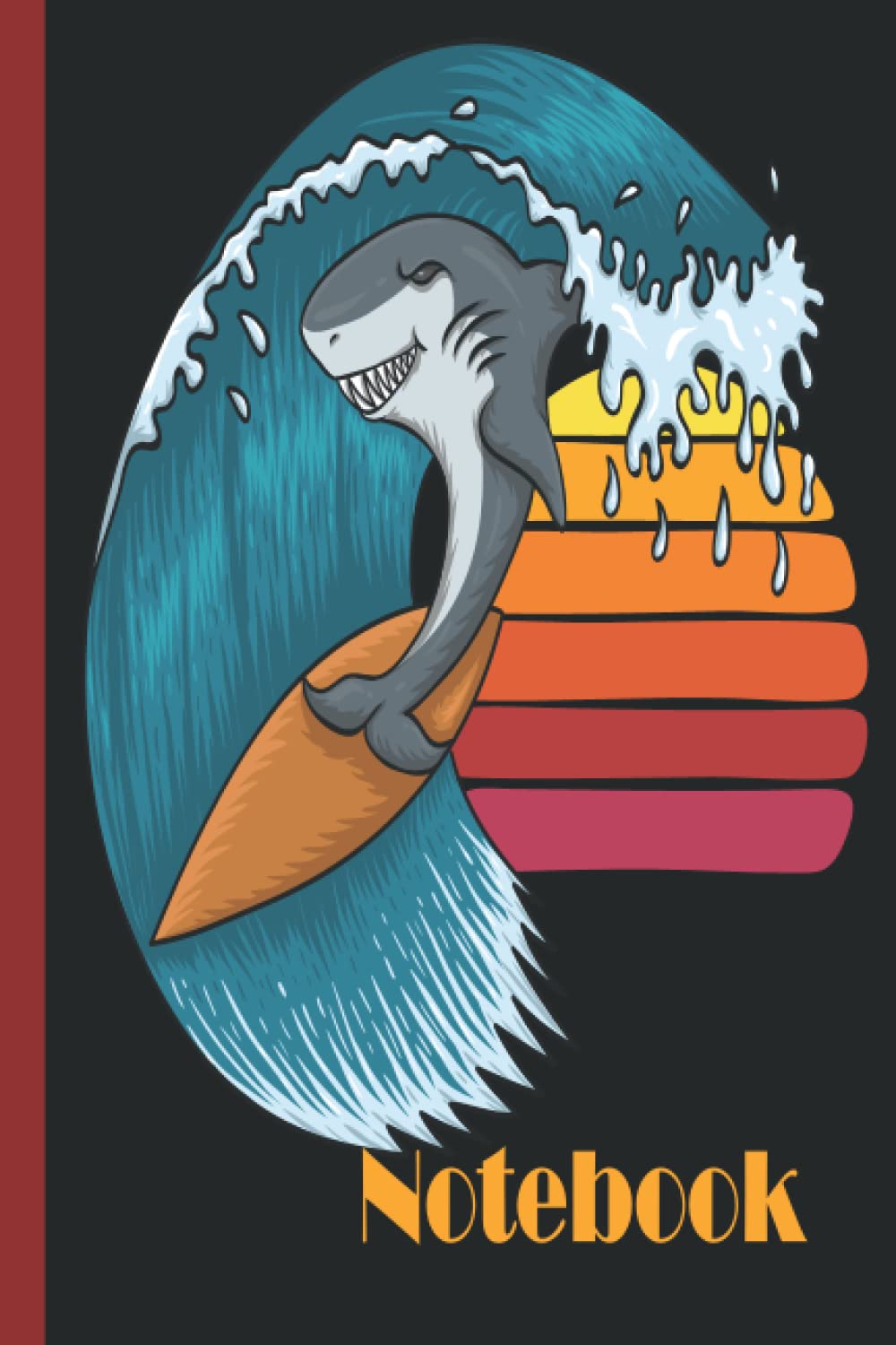 Surfing Notebook: Surfing Notebook Wide Ruled,Lined Paper Notebook for School, Students,Gift for Kids, Boys, Girls,Surfing notebook,Surfing lover