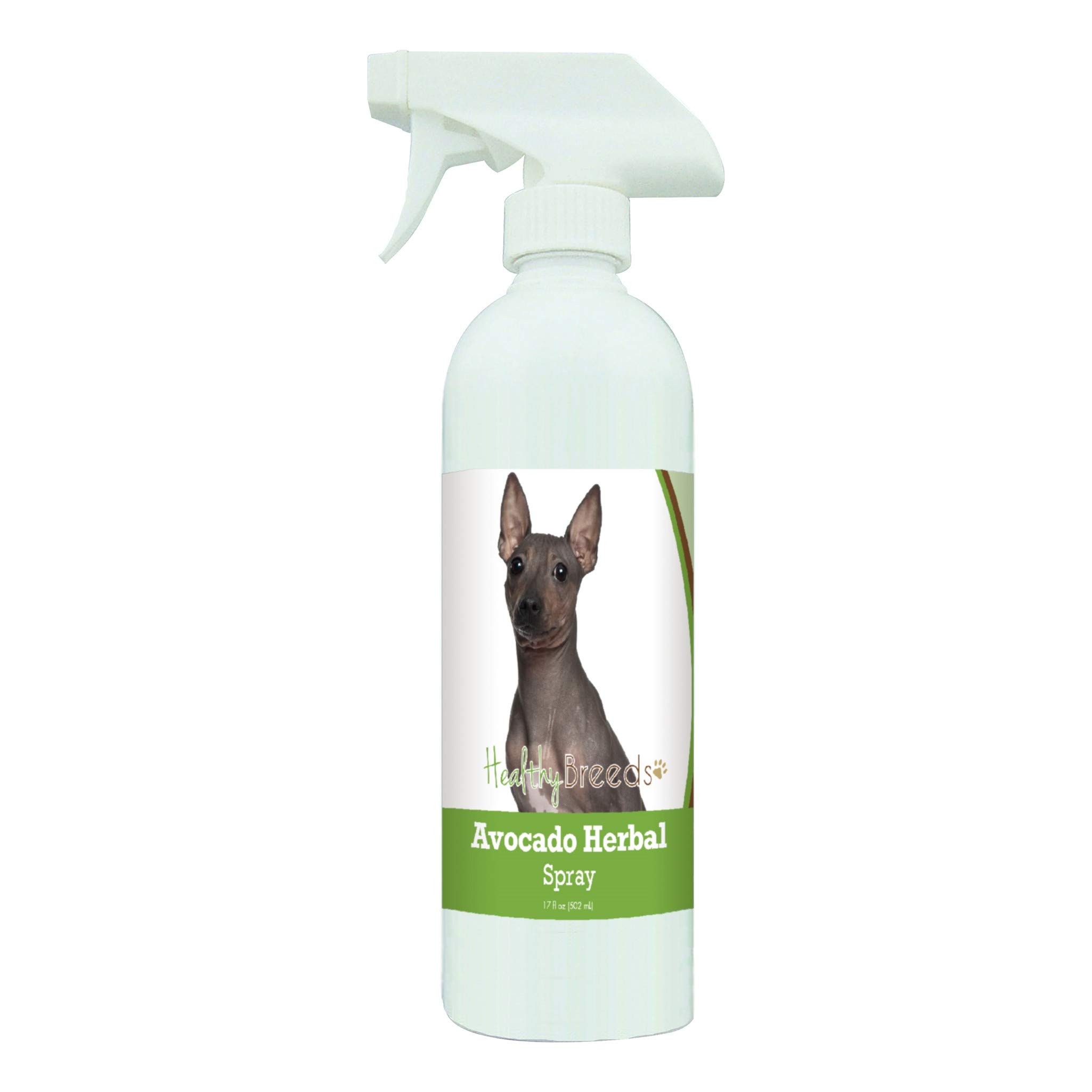 Healthy Breeds American Hairless Terrier Avocado Herbal Spray 17 oz