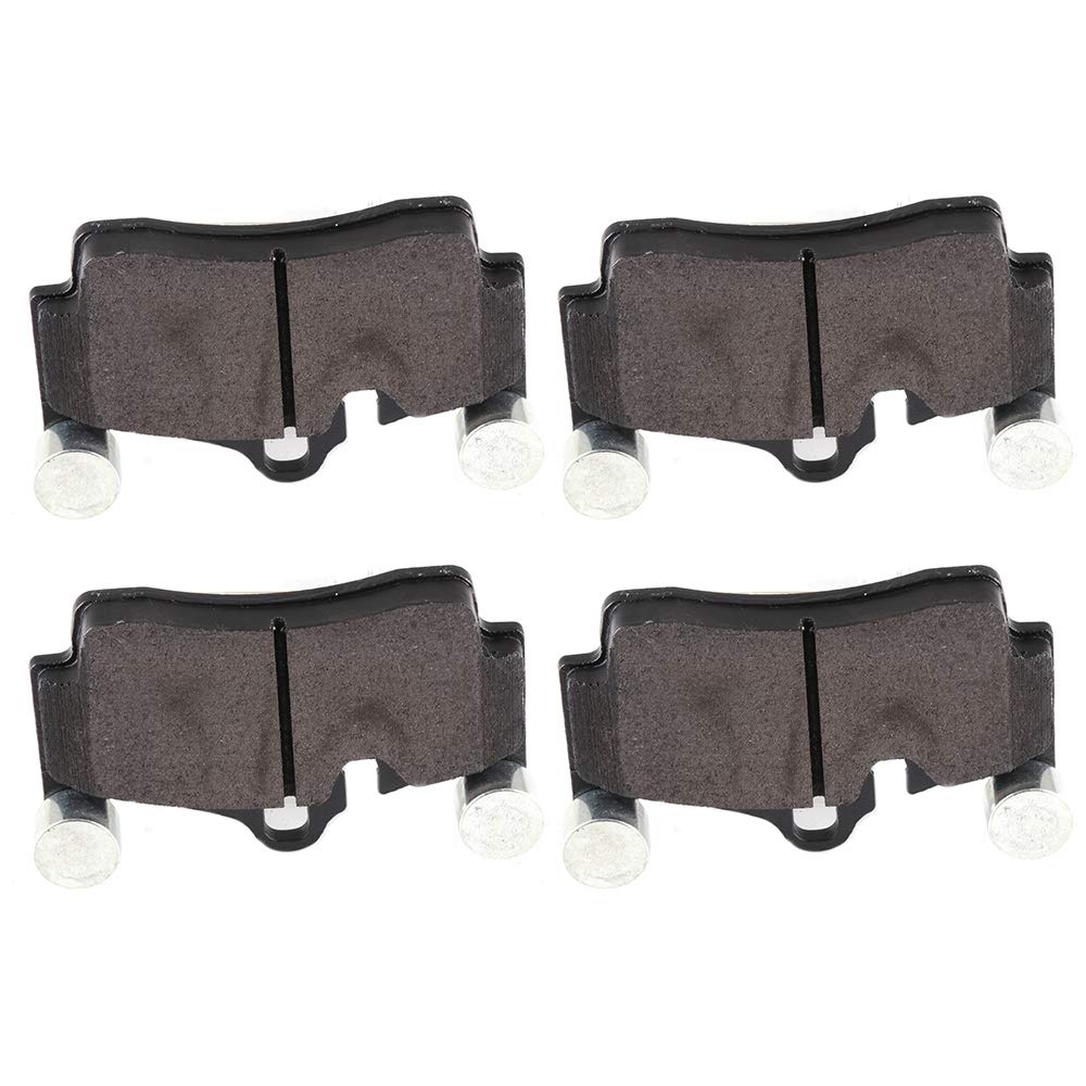 cciyu D978 Ceramic Rear Brake Pad Set Fit For 2007-2015 For Audi Q7,2003-2006 2008-2010 For Porsche Cayenne,2004-2010 For Volkswagen For Touareg