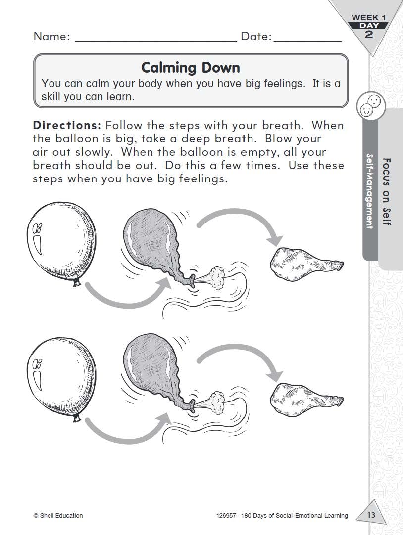 180 Days: Social-Emotional Learning for 1st Grade Practice Workbook for Classroom and Home, Cool and Fun Practice Created by Teachers (180 Days of Practice) - Image 6