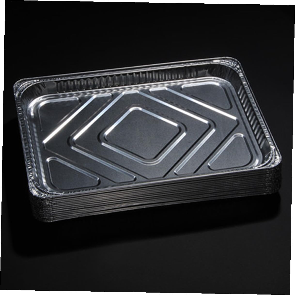 Bandejas Desechables Aluminio Barbacoa, 10 Unidades Recogedoras Grasa