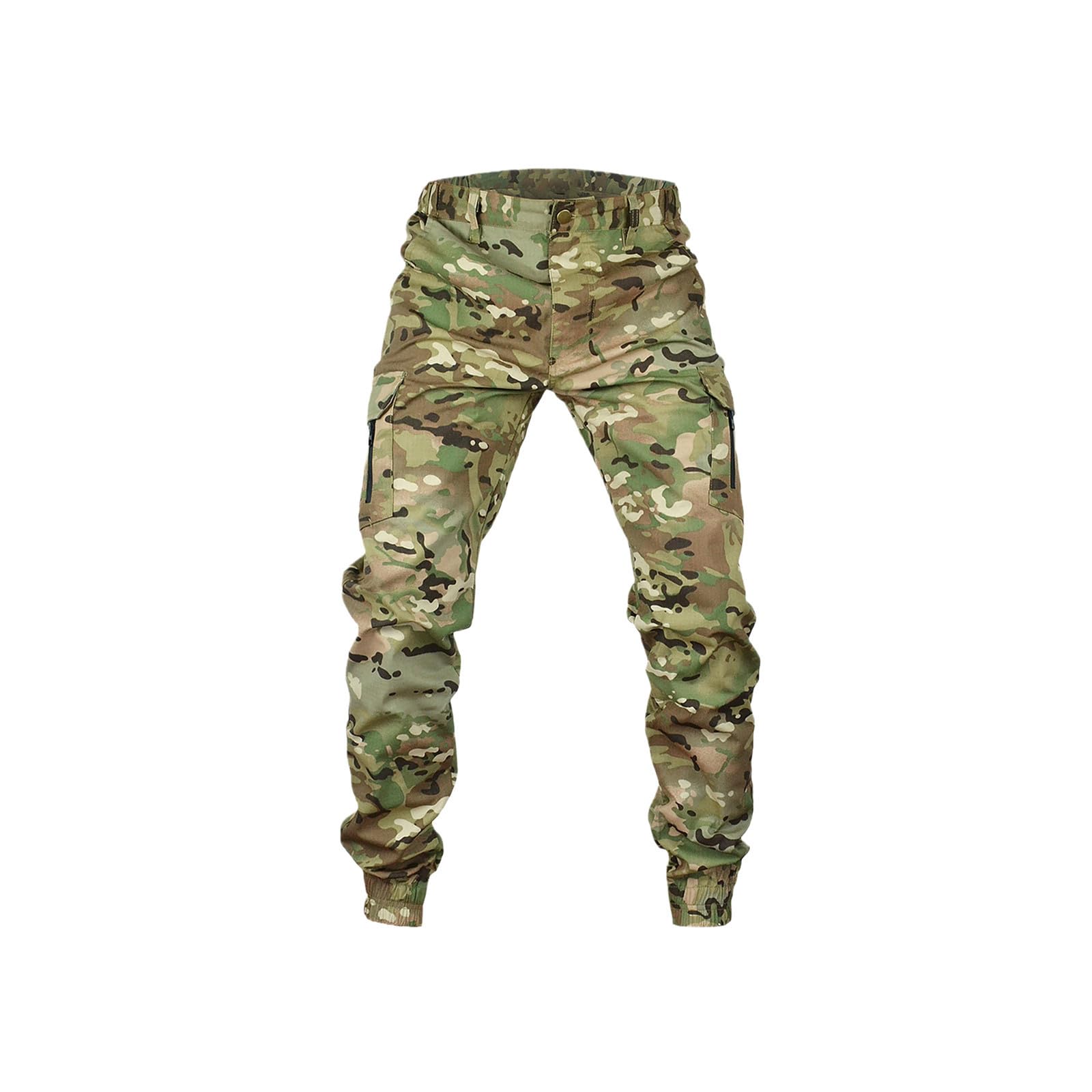 Pantalon cargo de travail Camo1 résistant avec poches - 8