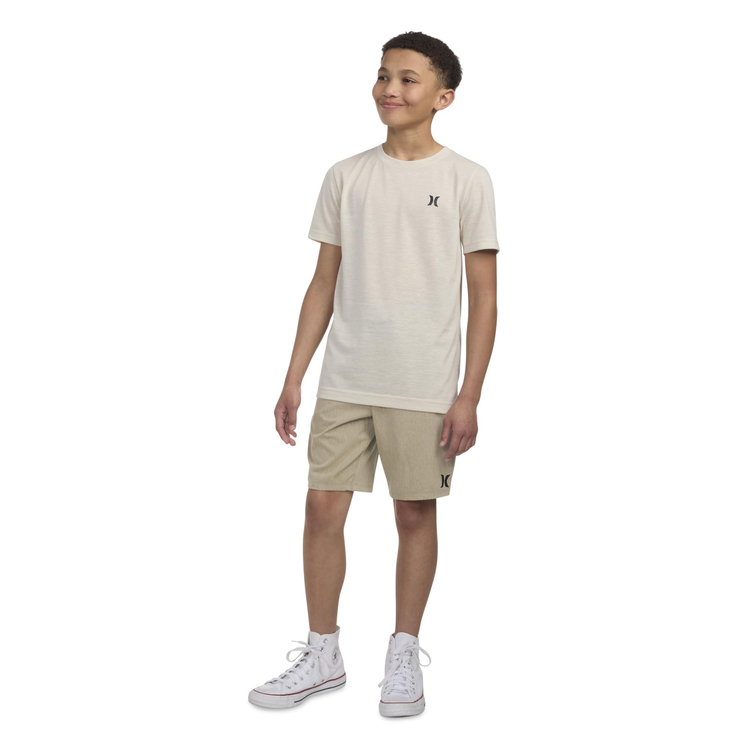 Hurley 85540 Pantalón Corto Híbrido Stretch Pull-On