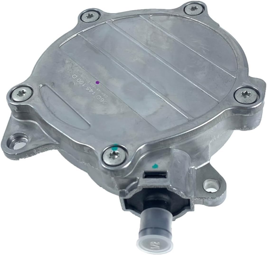 Brake Booster Pump Vacuum Pump Assembly 06D 145 100 D/E/F/H/G Compatible with C6 2.0T A4 B4 1.8T 2.0T