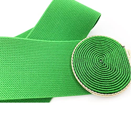 ZYALTFDC Women's Belts Elastic Vintage Wide Waist Belt Stretchy Retro Cinch Belts Women Girls Fashion Waistband for Dresses4