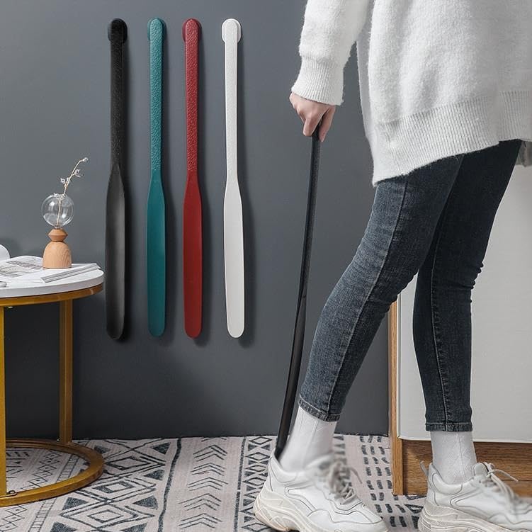 Calzascarpe Calzascarpe Calzascarpe for uso domestico esteso Calzascarpe for anziani e donne incinte for indossare le scarpe Calzascarpe magnetico Sollevatore for scarpe esteso Strumento Calzascarpe