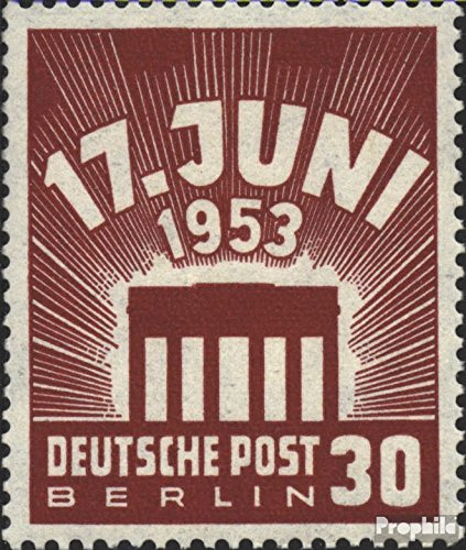 Prophila Collection Berlin (West) Briefmarken Jahrgang 1953 – Komplettset 101-113, Postfrisch ** MNH – Freiheitsglocke & Gedächtniskirche