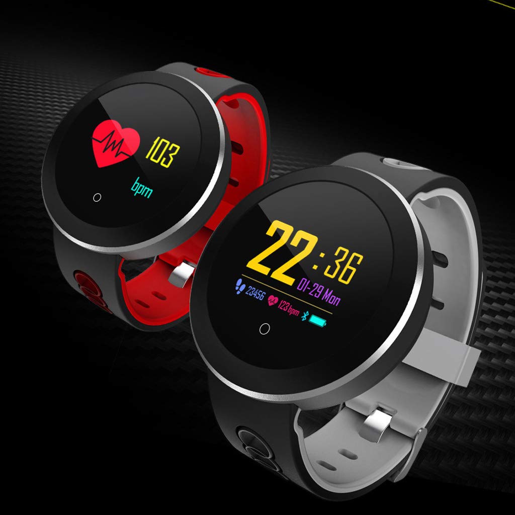 Rastreadores De Actividad Monitores De Ritmo Cardíaco Reloj De Ejercicios Deportes Al Aire Libre Calorías Contador De Pasos Pulsera Pulsera, Adecuado para Niños Hombres Mujeres Mayores