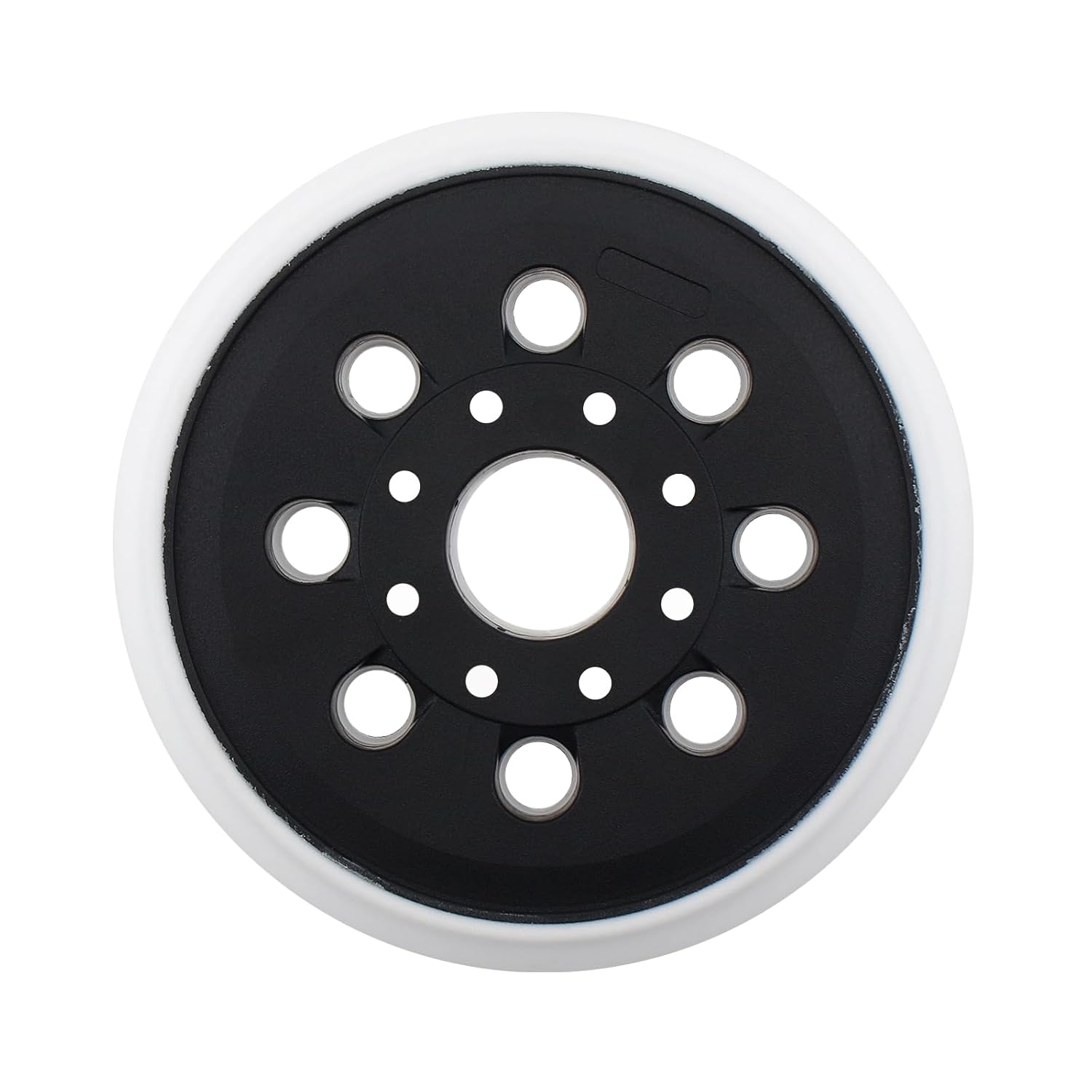 ChgImposs 5 Inch 8 Hole Sander Backing Pad, Polyurethane Material, Aluminum Oxide Grit, Compatible with Bosch ROS10, ROS20, ROS20VS, Random Orbit Sander