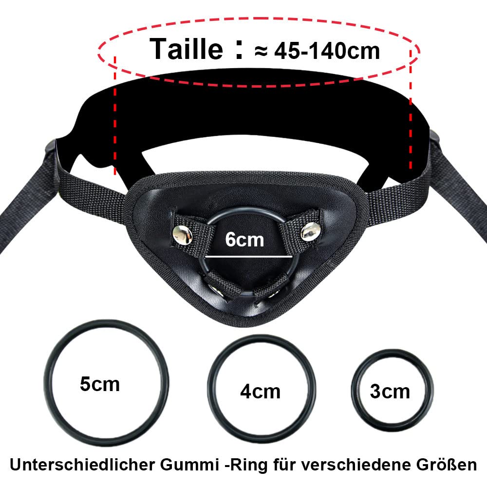 Strap-On Pegging Strap-On Harness Dildo réaliste Wearable Adult Sex Toys pour les femmes sexuelles lesbiennes Sex Penis Fun avec gode en silicone de 22.8cm pour les couples