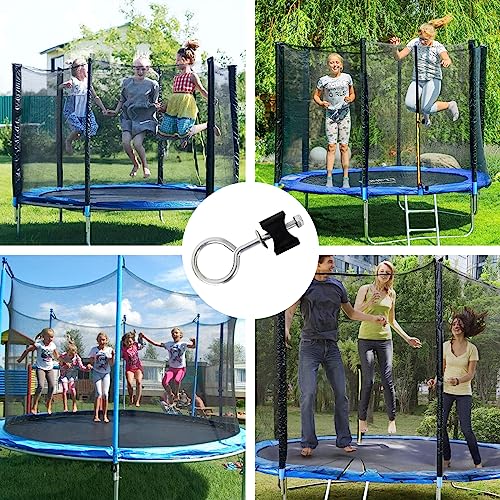 12 Pièces Vis de Trampoline, Accessoires pour Trampoline Vis, Kit Vis de Rechange pour Trampolines, Outil de Stabilité de Trampoline en Acier, pour Les Grands Trampolines et Les Petits Trampolines – Image 5