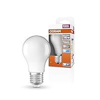 OSRAM Lampada LED Classic A40 a stella LED per presa E27, forma della pera