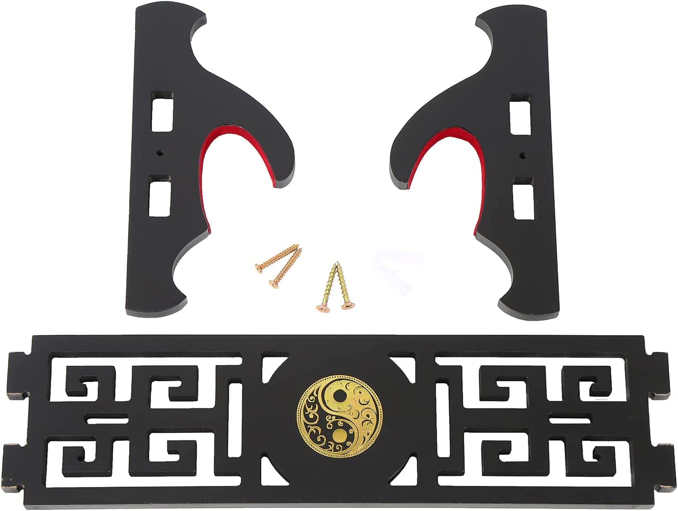 UNICRAFTALE Support Mur Épée Katana Présentation Étrier En Bois Porte