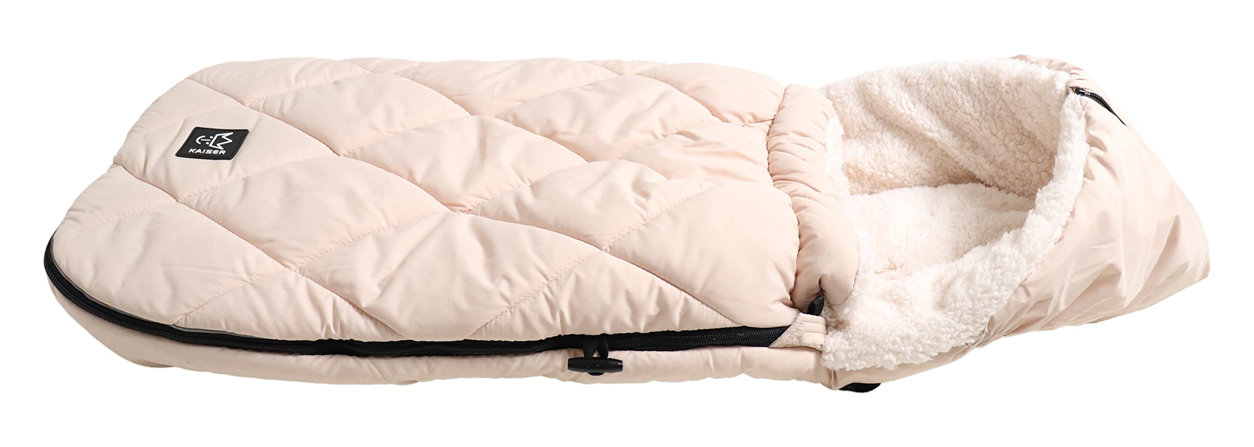 Kaiser XL TOO Thermo Sherpa Fleecesand/cream Fußsack