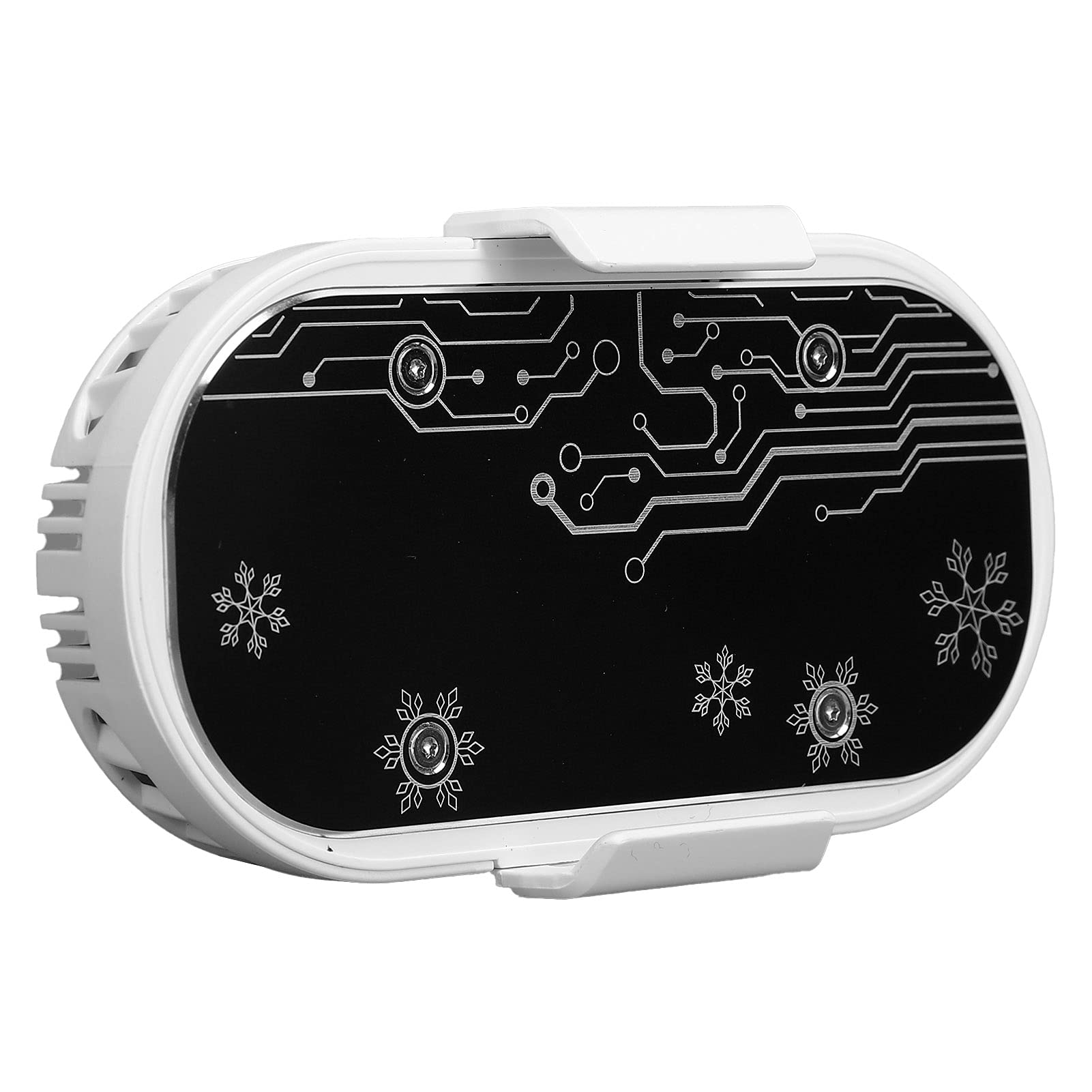 Enfriador de teléfono móvil, enfriador de semiconductor de teléfono, disipador de calor portátil para juegos, para teléfonos de 4.5 a 7 pulgadas(blanco)