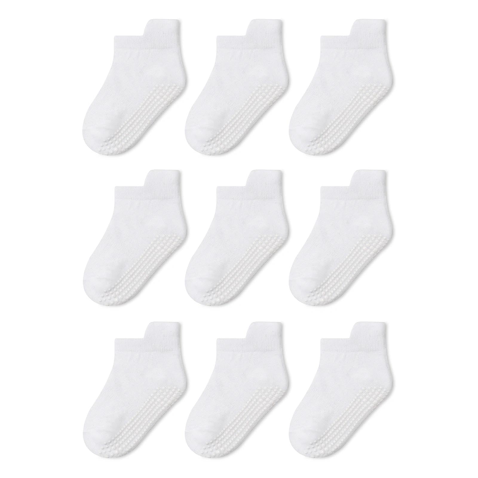Non-slip Toddler Ankle Cotton Grip Socks Unisex 6M-5T