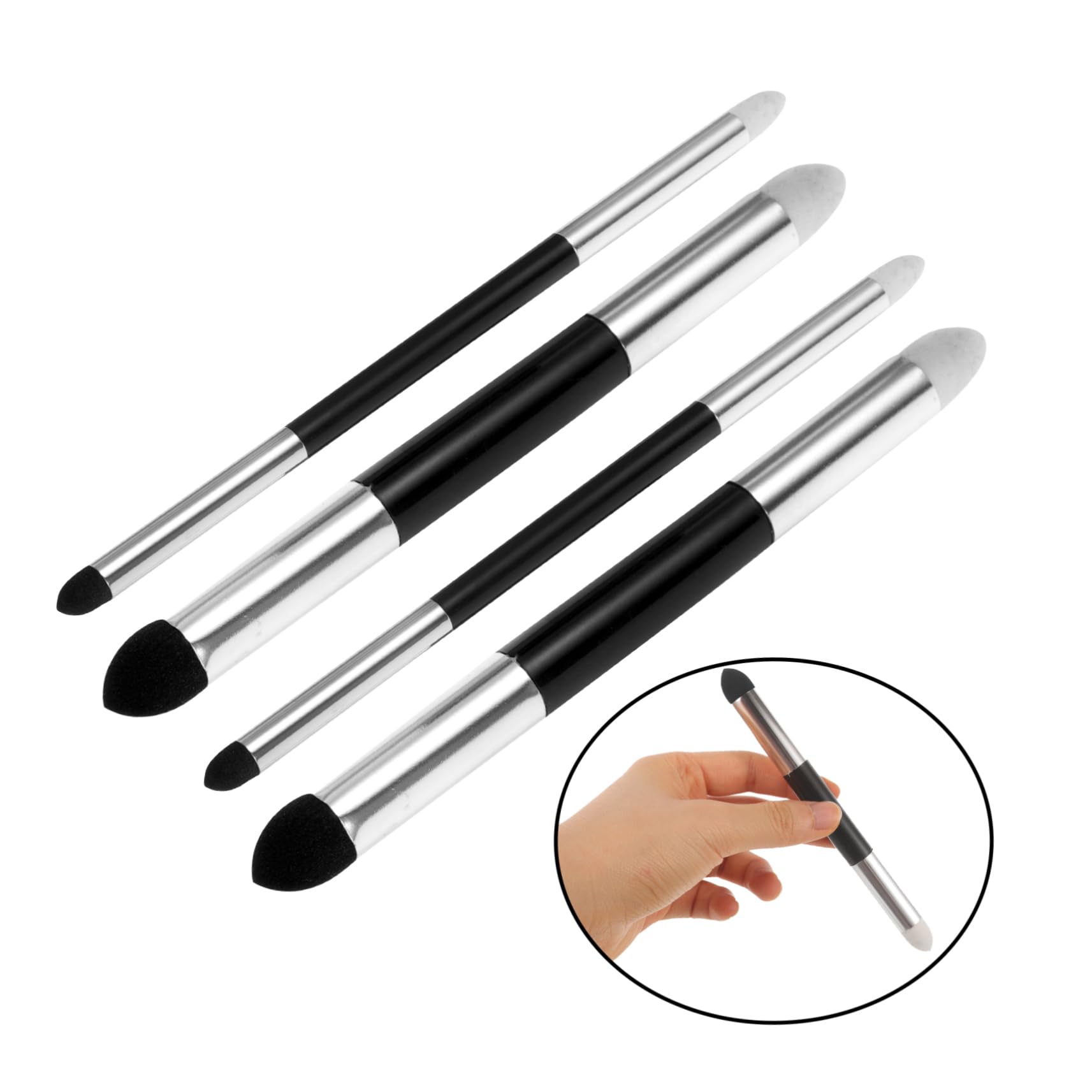 Lot de 16 Estompes Légères pour Dessin Croquis Essuyage Estompes en Papier pour Artistes