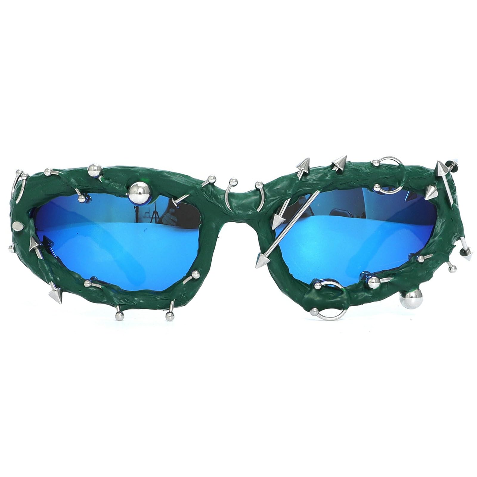 Wrap Around Y2K Sunglasses Men And Women Cool Sunglasses Personalized Street Party sunglasses N45