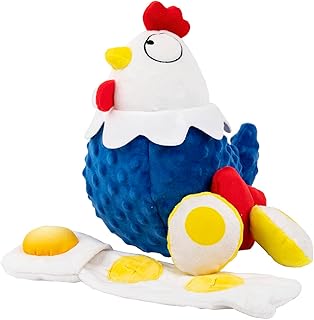 Hide and Seek Plush Snuffle Dog Toy, Squeaky and Crinkly Dog Enrichment Toys, Mentally Stimulating Toys for Dogs, Sniffling Training Toy for Small Medium Dogs