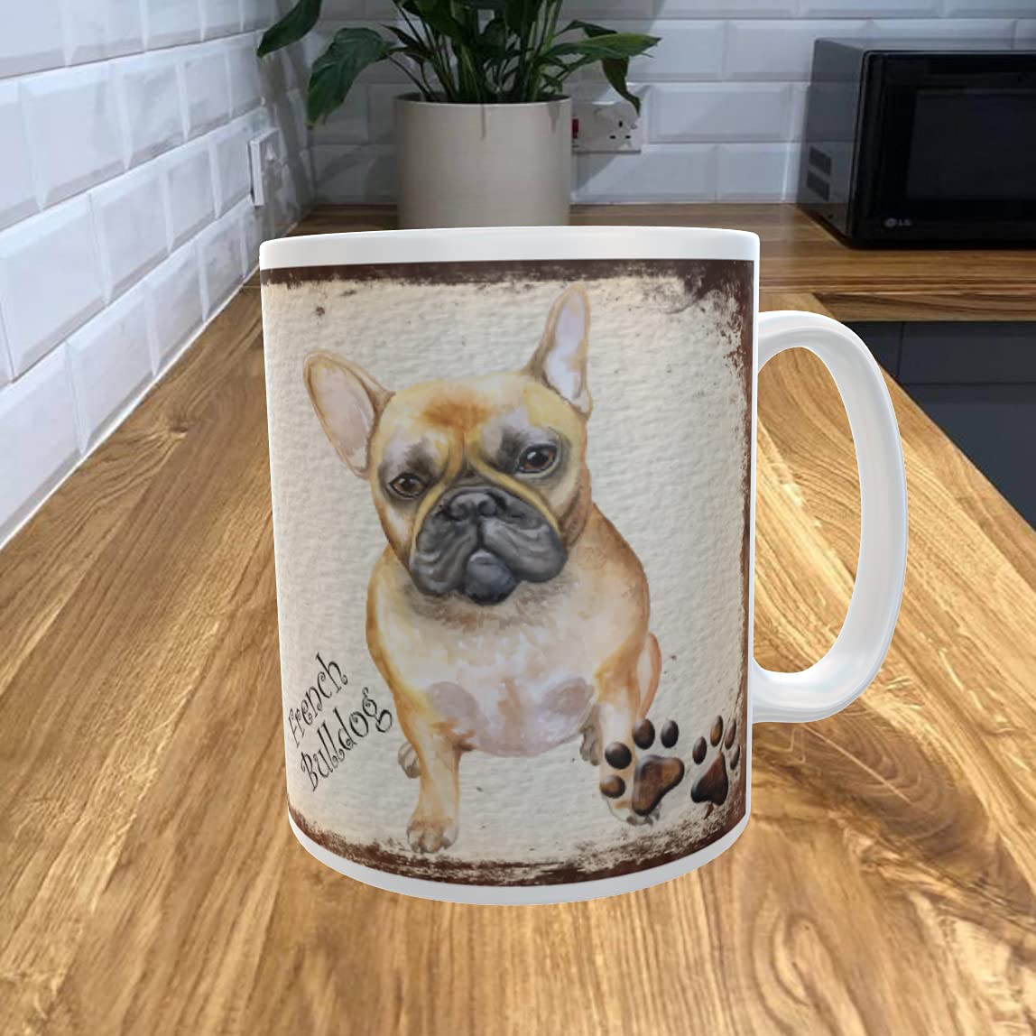 Shawprint Limited French Bulldog 11oz Coffee Mug My Dog's Bedtime Prayer Theme 49DRMUG