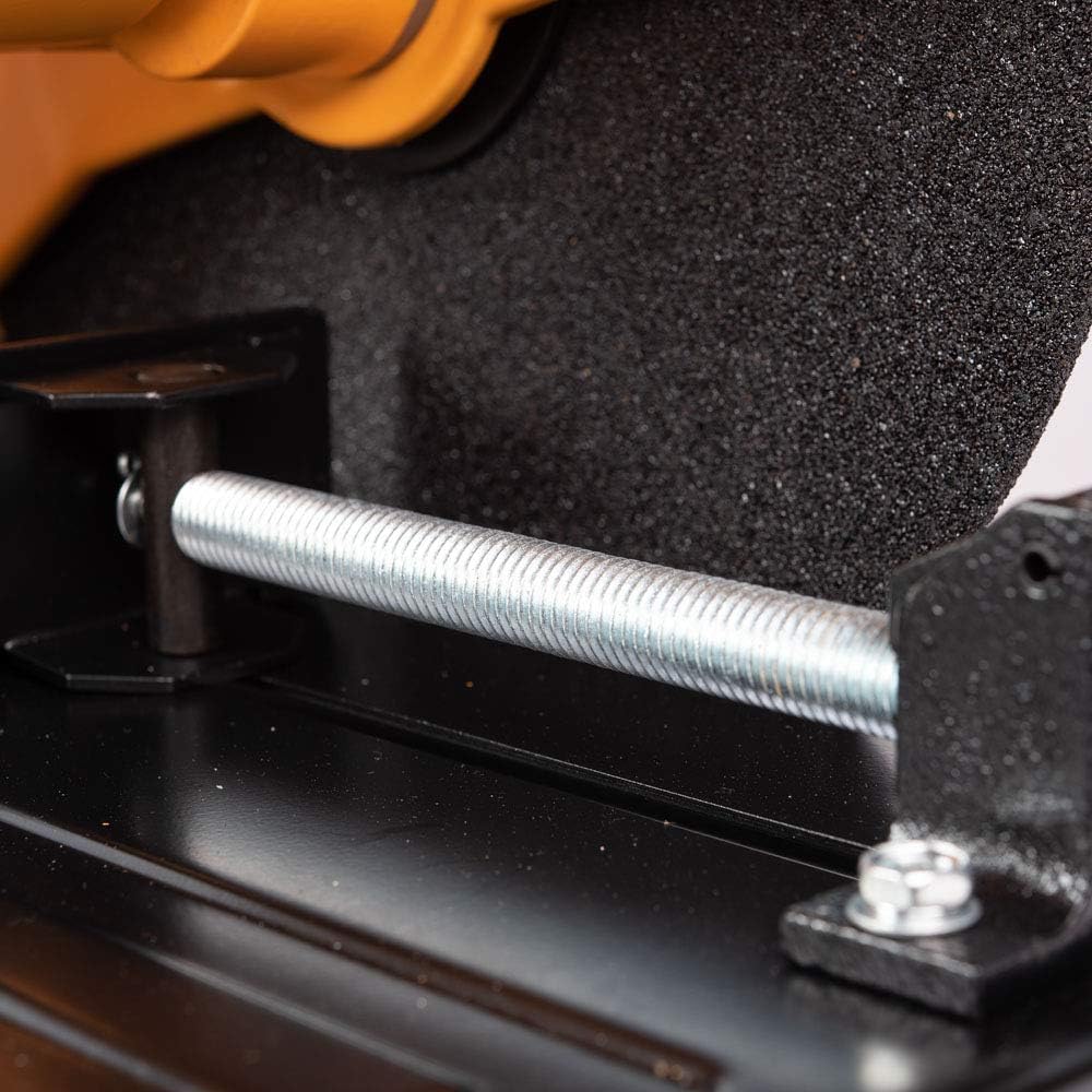 Troncatrice per Ferro Metallo 2500W, 3900 Giri/min, Disco 355mm, Taglio Circolare Morsa da Banco