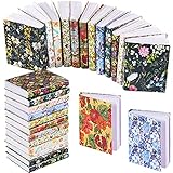 24 Pieces 1:12 Scale Miniatures Dollhouse Books Assorted Miniatures Books Dollhouse Mini Books Dollhouse Decoration Accessories Doll Toy Supplies for Christmas Pretend Play (Floral Style)