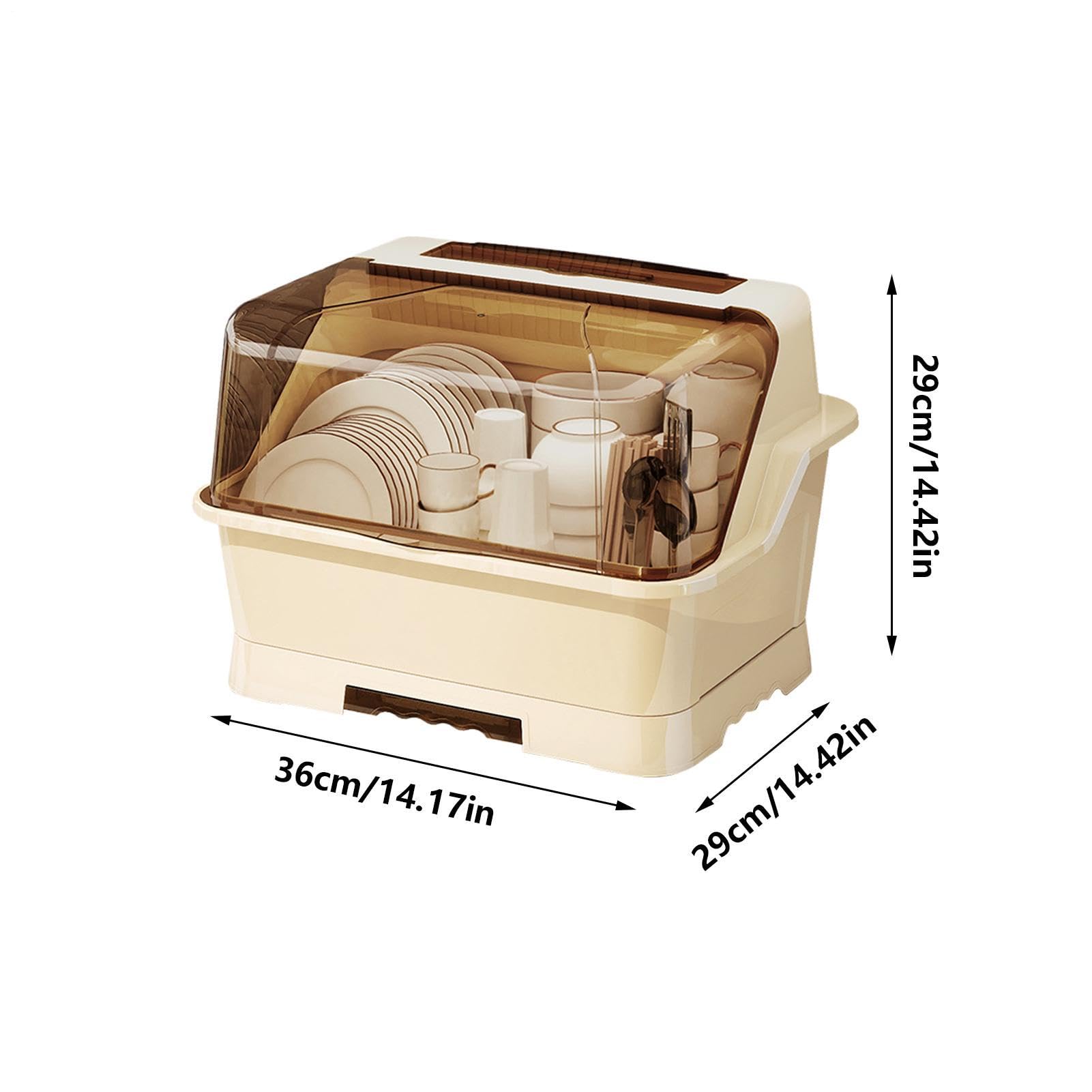 Küchenspüle-Organizer, Abtropfbox, Abtropfgestell, für Küche, Schlafsaal, Arbeitsplatte, Badezimmer, Esszimmer, Wohnung, Restaurant