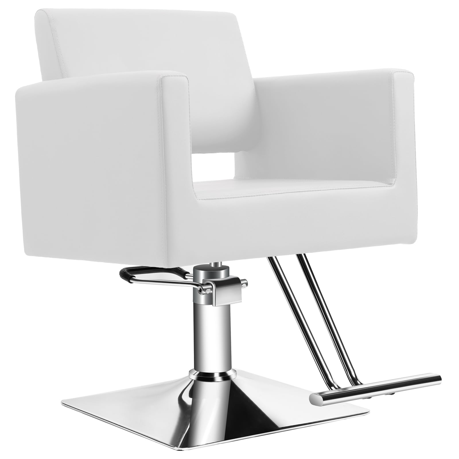 Hairdresser Barber Salon Chair,Capacity 330 Lbs - with Heavy Duty Hydraulic Pump, 360° Swivel Adjustable Spa Beauty Equipment, Hair Stylist Women Man