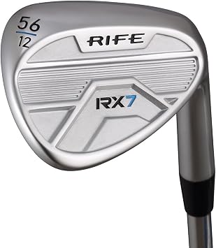 Rife Golf RX7 SW 56 Degree Iron Sand Wedge Mens Standard Length Right Handed Steel Shaft Wedge Flex