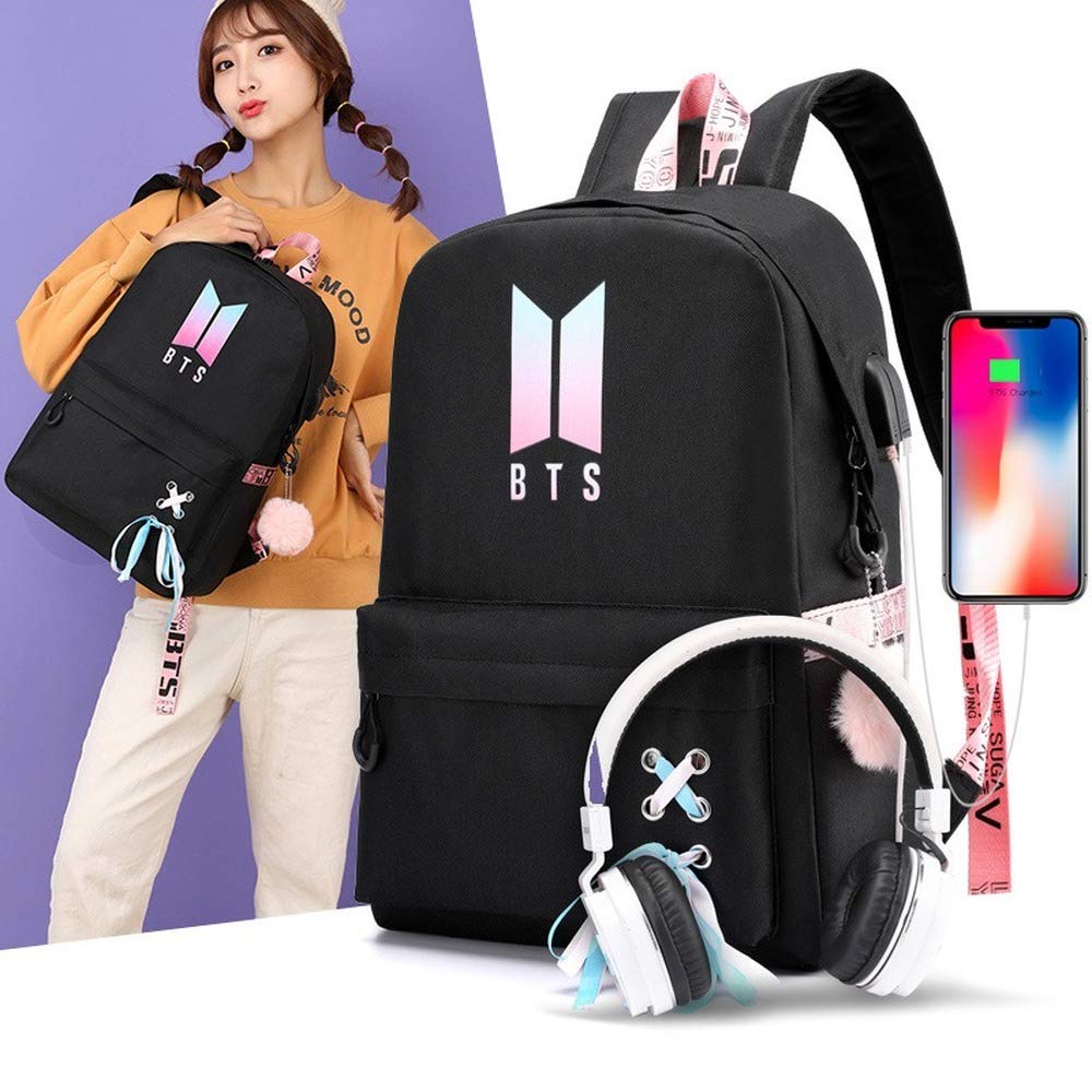 KPOP Bangtan Boys Backpack Daypack 