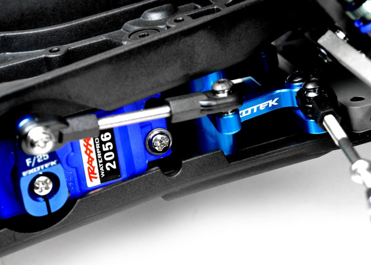 Exotek 1984 Slash Pro Steering Set 7075 Cranks & Rack/Full Bearings