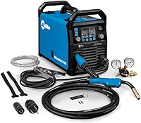 Miller Millermatic 211 PRO MIG Welder: Dual-Voltage Flux Core & Aluminum Welder with Auto-Set, Spool Gun Detection
