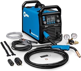 Miller Millermatic 211 PRO MIG Welder: Dual-Voltage Flux Core & Aluminum Welder with Auto-Set, Spool Gun Detection