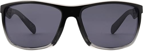 Miniatura 2 de Dockers Jake WRAP - Lentes de sol para hombre, color negro a carbón, 2.362in, Negro a carbón
