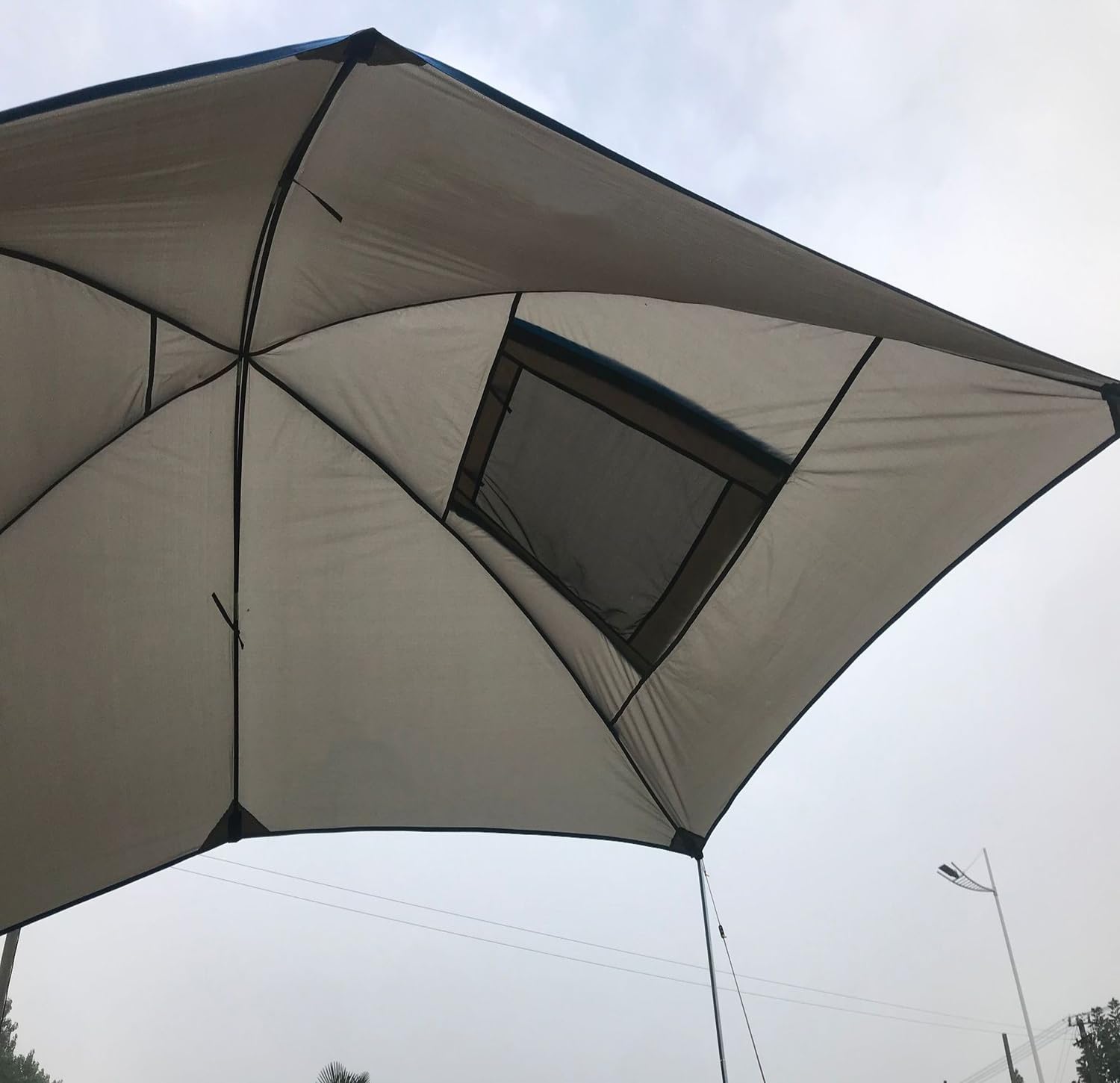 Automarkisen,Auto-Zelt-Sonnenschutz,Regenschutz, Sonnenschutz, Leichte Tragbare,für Outdoor Camping Selbstfahrer,für SUV MPV Schrägheck-Minivan