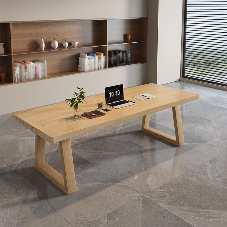 Schreibtisch Massivholz-Desktop-Computertisch for Zuhause, Arbeitszimmer, Schreibtisch, Schlafzimmer, einfacher, moderner Firmenbüro-Schreibtisch, Werkbank Büro Desk(B,160 * 80 * 75cm)